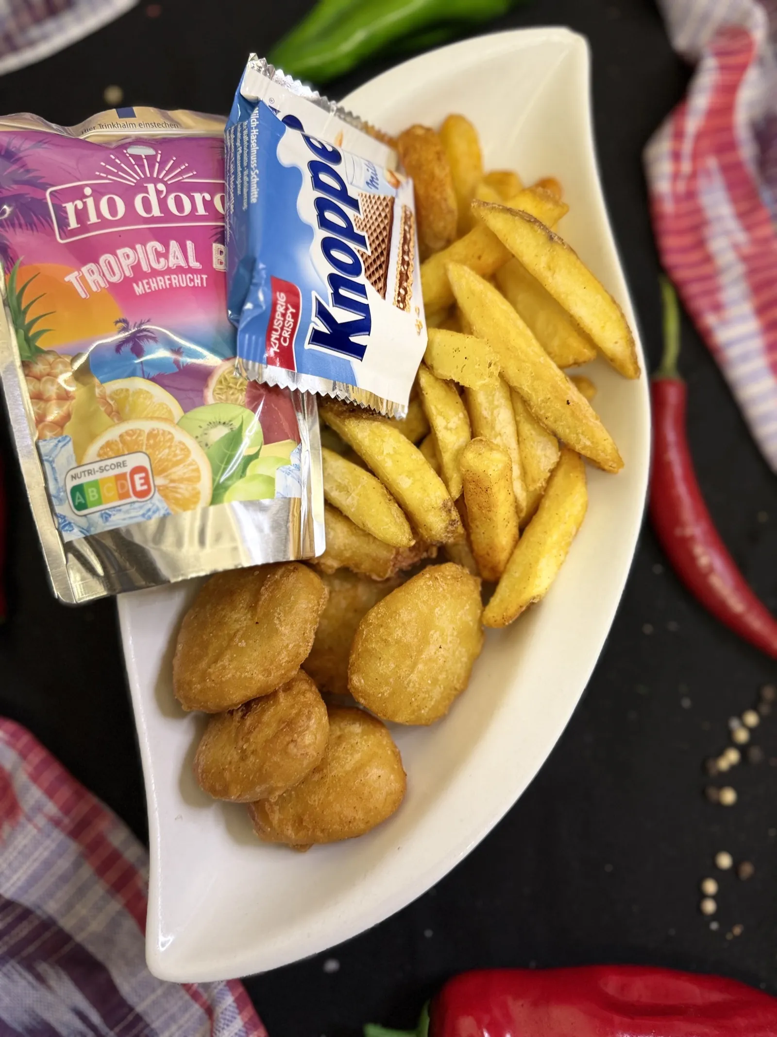 Kinder Menü mit Chicken Nuggets im Samarkand München