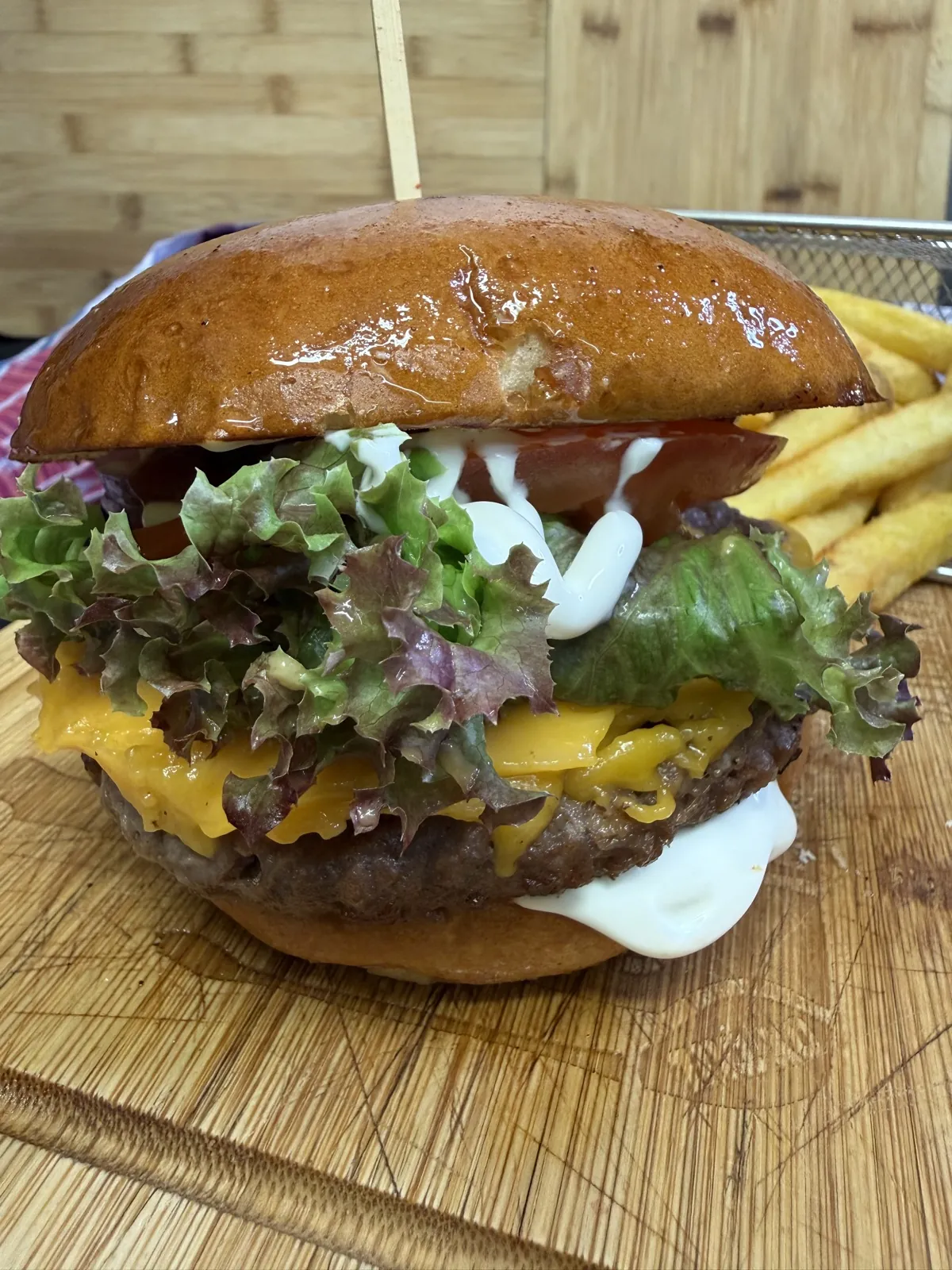 Vegan Burger im Samarkand München